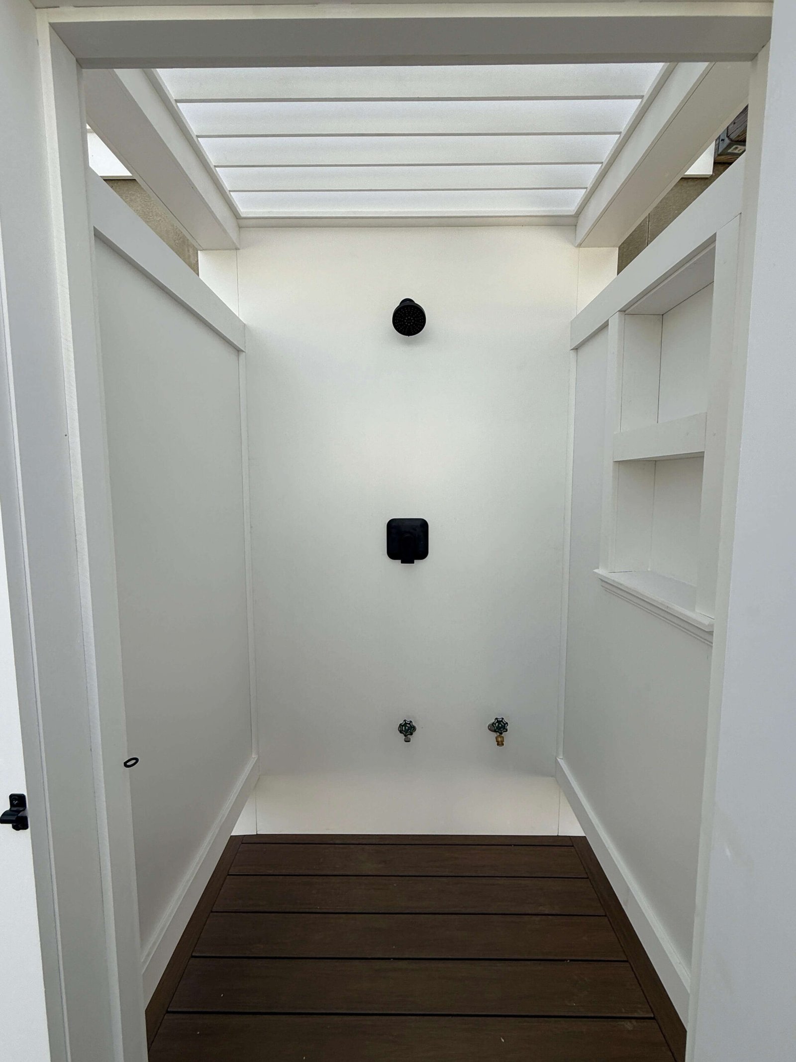 Tiled shower built by Vega Construction in Ocean County, New Jersey